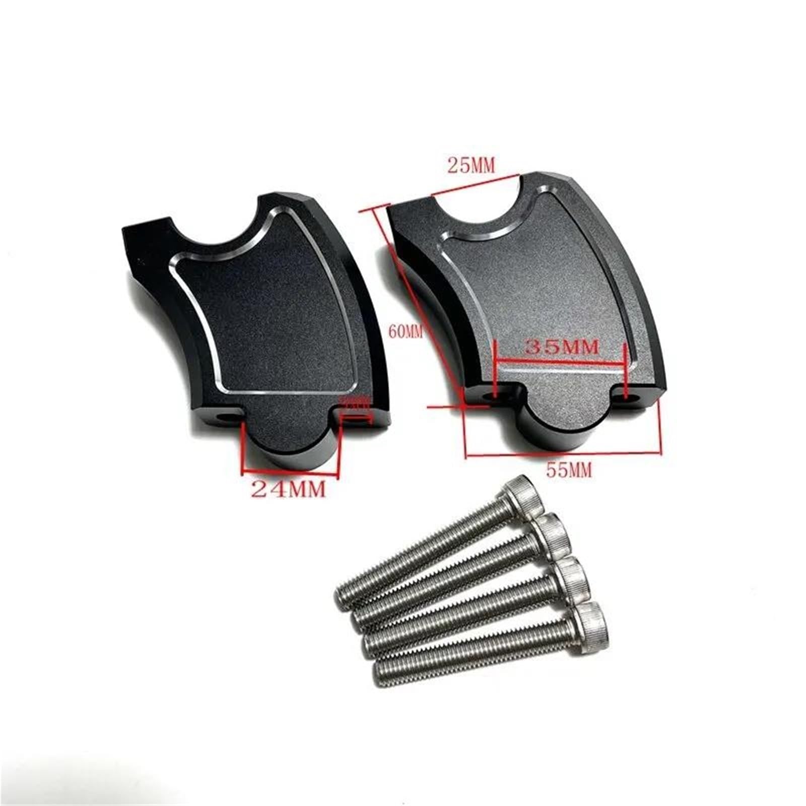 Adattamento Altezza Manubrio Estensione Supporto Per Rialzo Manubrio Per REBEL CMX300 CMX500 2017-2021 Morsetti Mano Adattatore Per Spostamento All'indietro