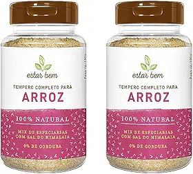 Kit 2X: Tempero Completo Para Arroz Estar Bem 190g