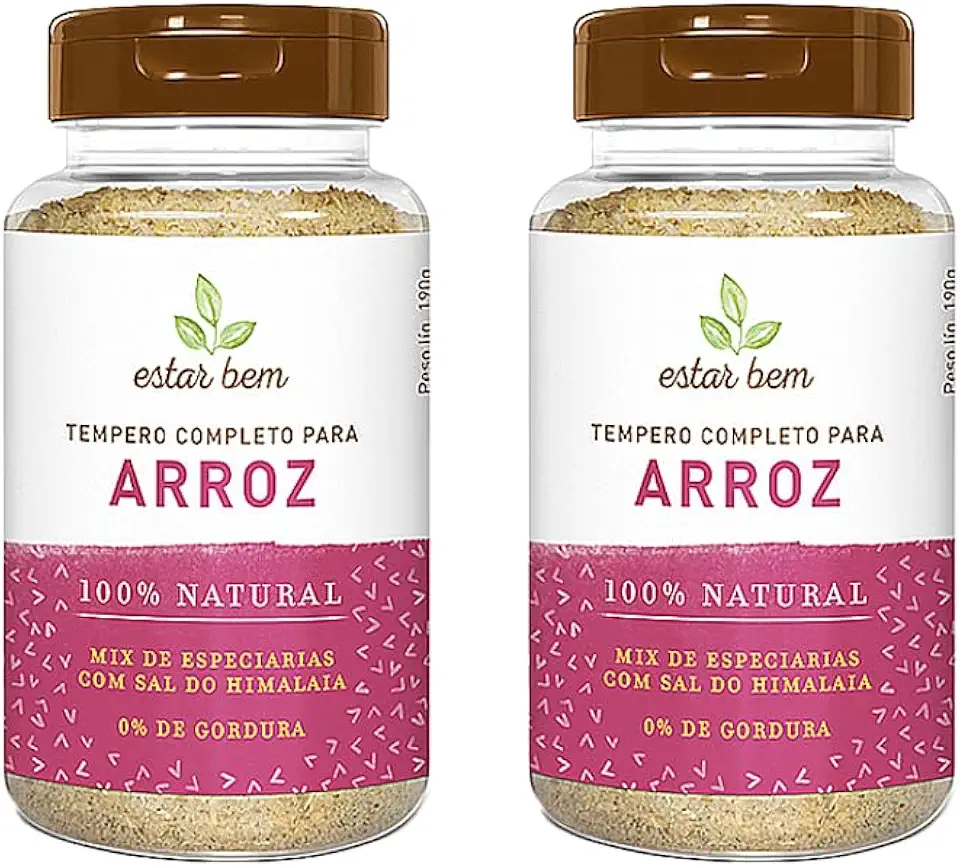 Kit 2X: Tempero Completo Para Arroz Estar Bem 190g