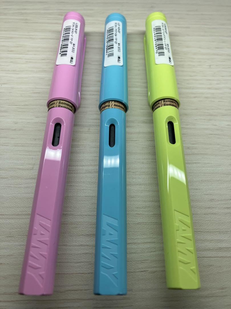 Amazon | LAMY サファリ万年筆 ラミー2023色 EFニブ(極細) 3本セット