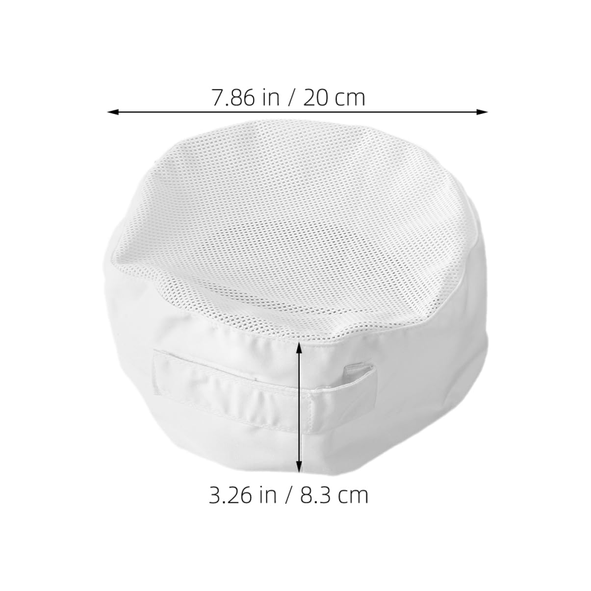 VANZACK 2pcs White Chef Hats with Breathable Mesh Top Elastic Fit Kitchen Cooking Caps for Adults Comfortable Work Hats for Food Service and Catering