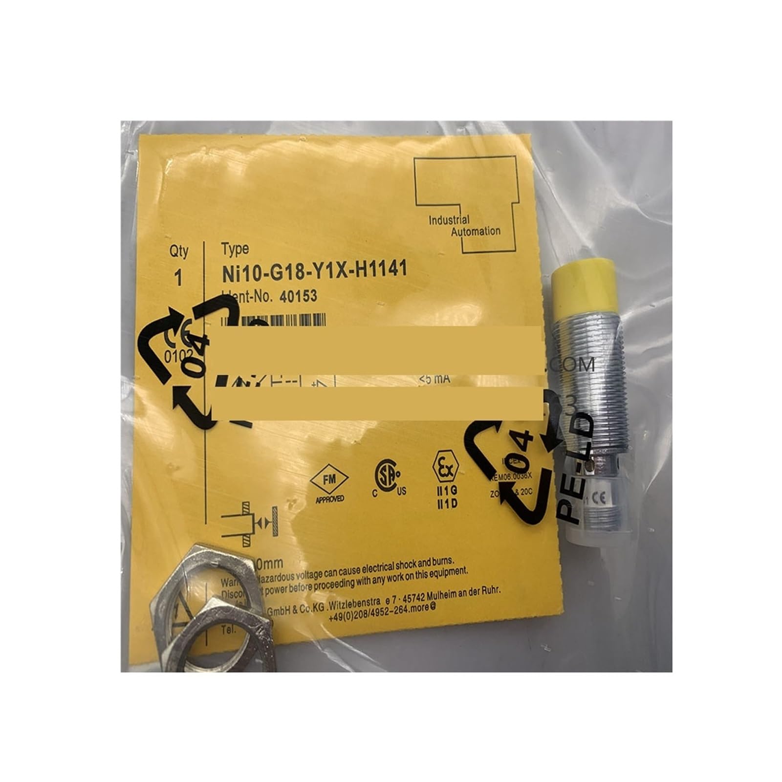 Capteur de proximité Ni10-G18-AP6X-B1341 proximity switch sensor industriel