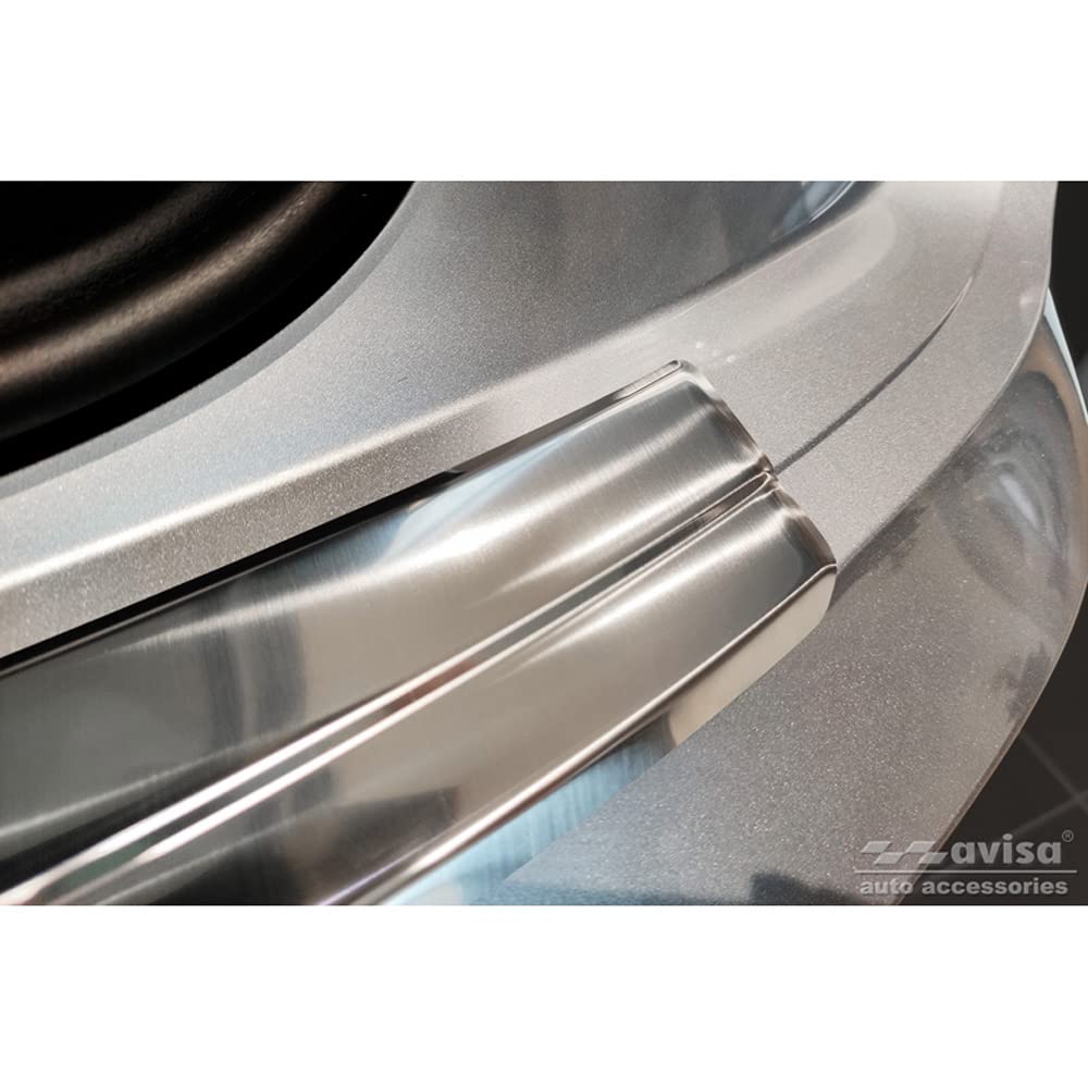 Protezione Paraurti Posteriore In Acciaio Inox Cromato | Adatto Per Audi Q5 8R (2008-2016) - 3