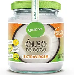 Qualicoco Oleo Coco Extravirgem 200Ml