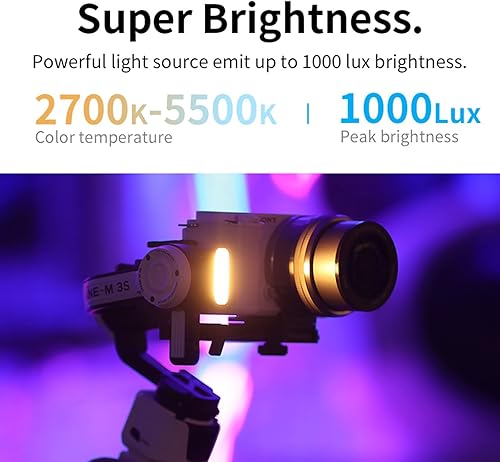 Miniatura 2 de Zhiyun Crane M3S Combo Gimbal Estabilizador para Smartphone Cámara DSLR sin espejo, cámara de acción, cardán de 3 ejes para iPhone Gopro Sony,