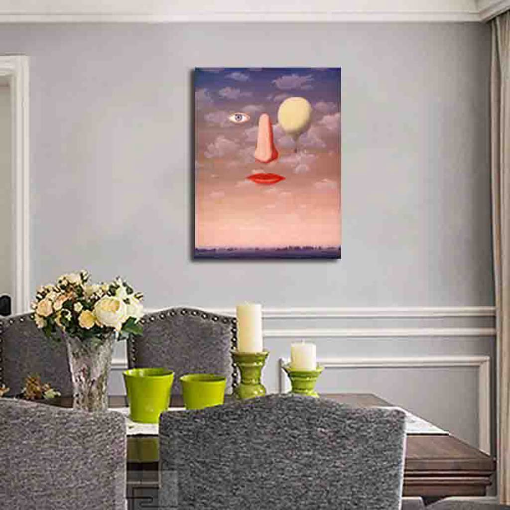 Rene Magritte:______Lindas relações》Famosas pinturas a óleo