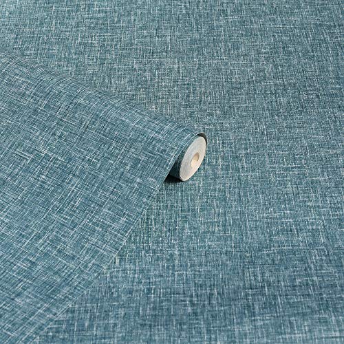 Arthouse Teal Linen Textures Wallpaper 676101 #TOP4