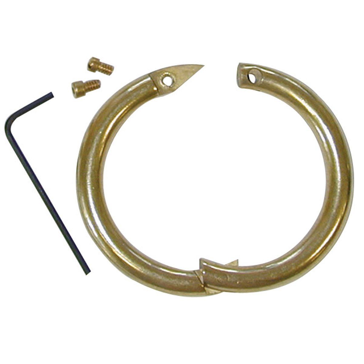 Coburn 7-33 5/16" x 3" Bull Ring in Blister Pack, Copper