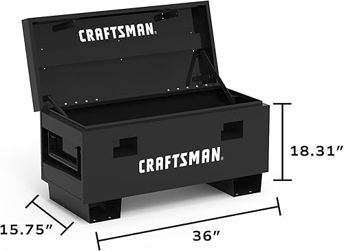 Miniatura 12 de Caja de trabajo Craftsman de 36" en color negro