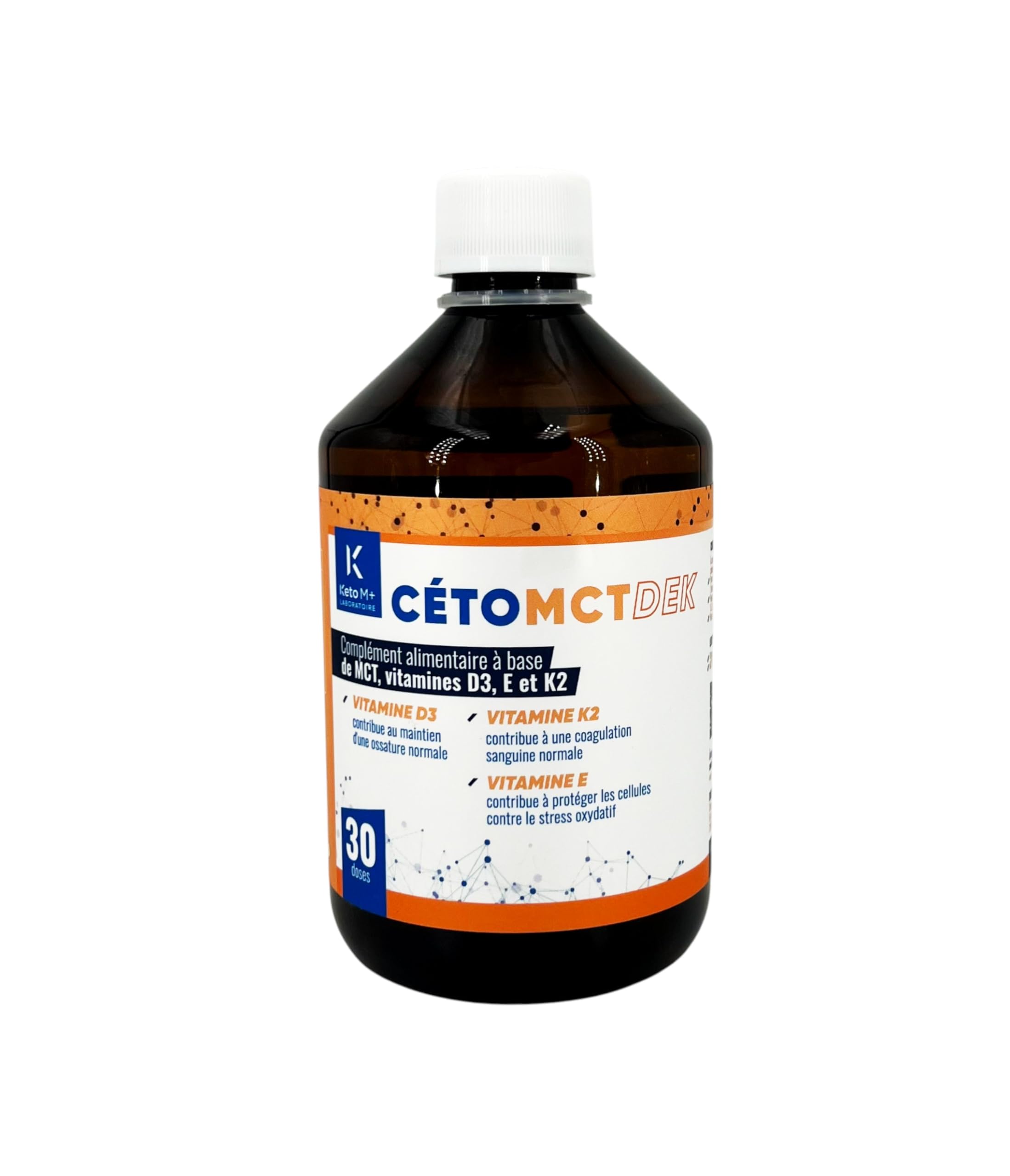 Huile MCT pure CetoMCT de fabrication française avec vitamines D3, E et K2 - 4