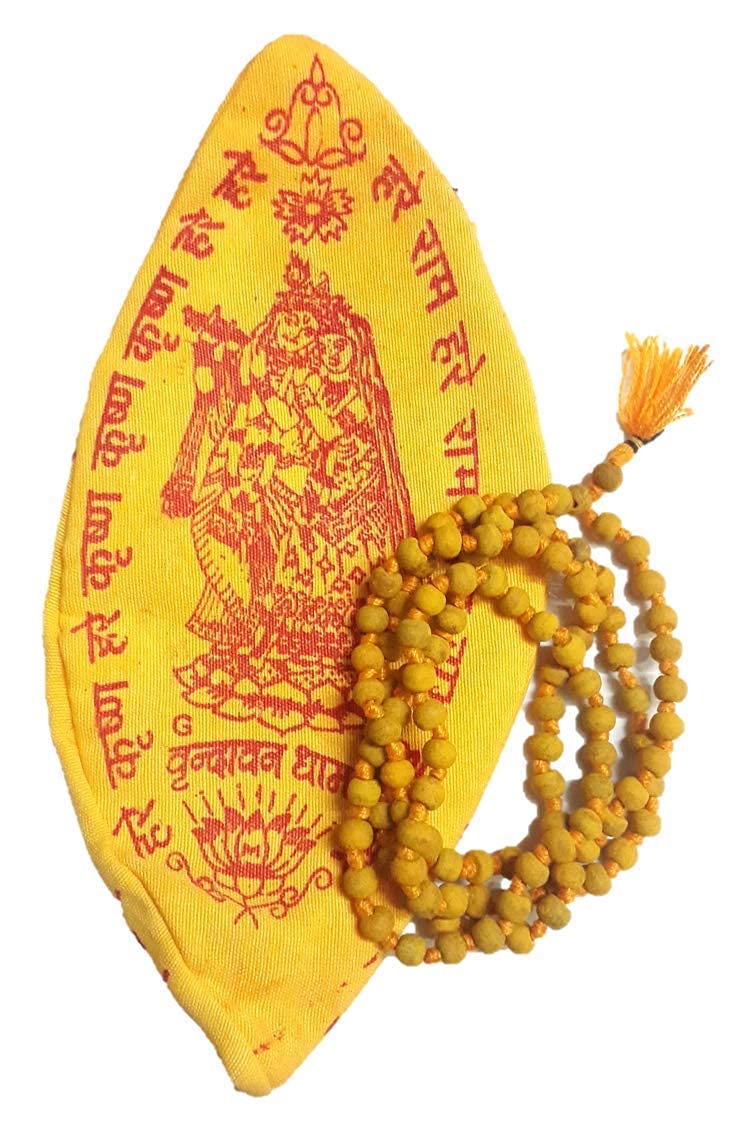 Maa Baglamukhi Turmeric Mala - Spiritual Protection -4