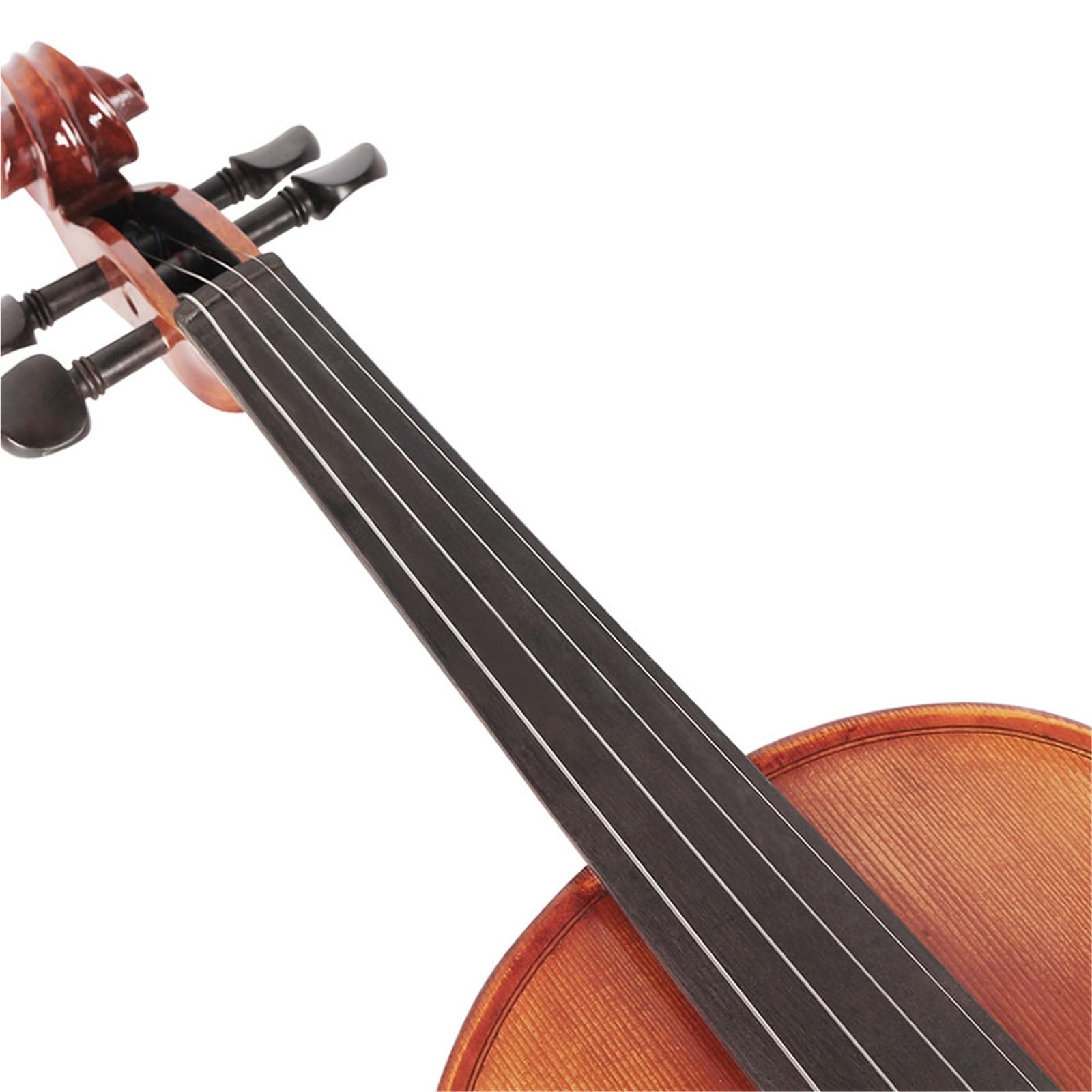 Violino In Legno Massello Fatto A Mano Violino Per Principianti Per Adulti 4/4 Violino In Abete Rosso Di Colore Naturale