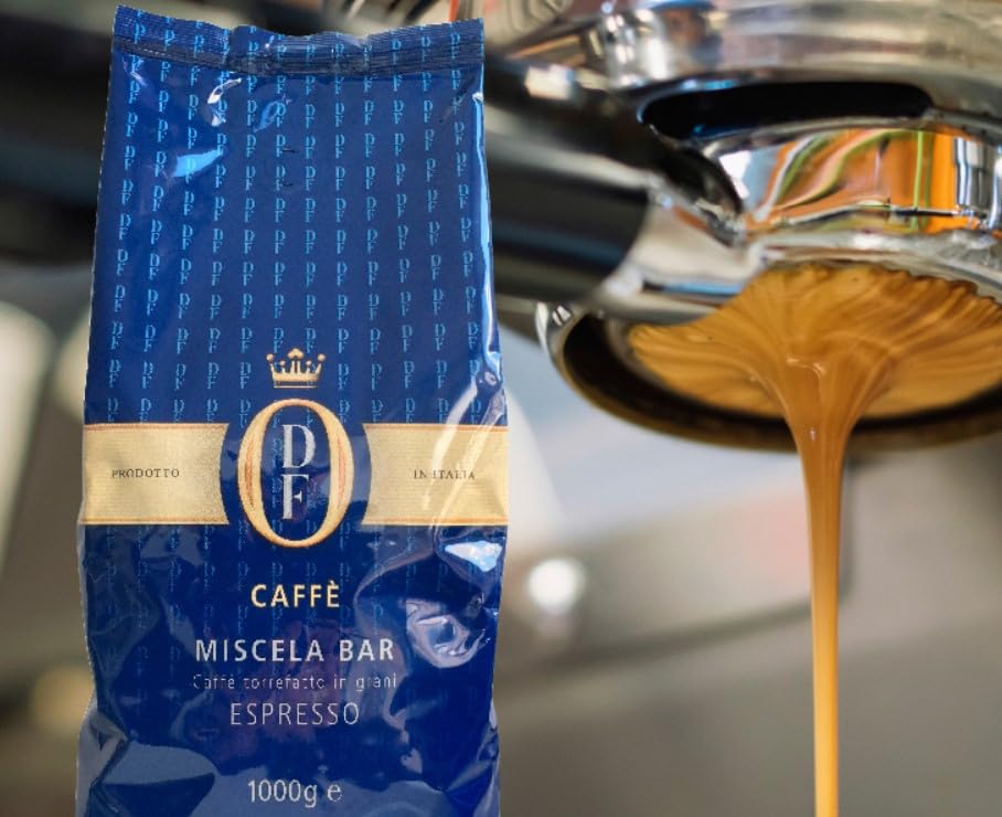 DF – De Francesco Caffè sabor intenso composición noble café verde baja acidez nota de chocolate