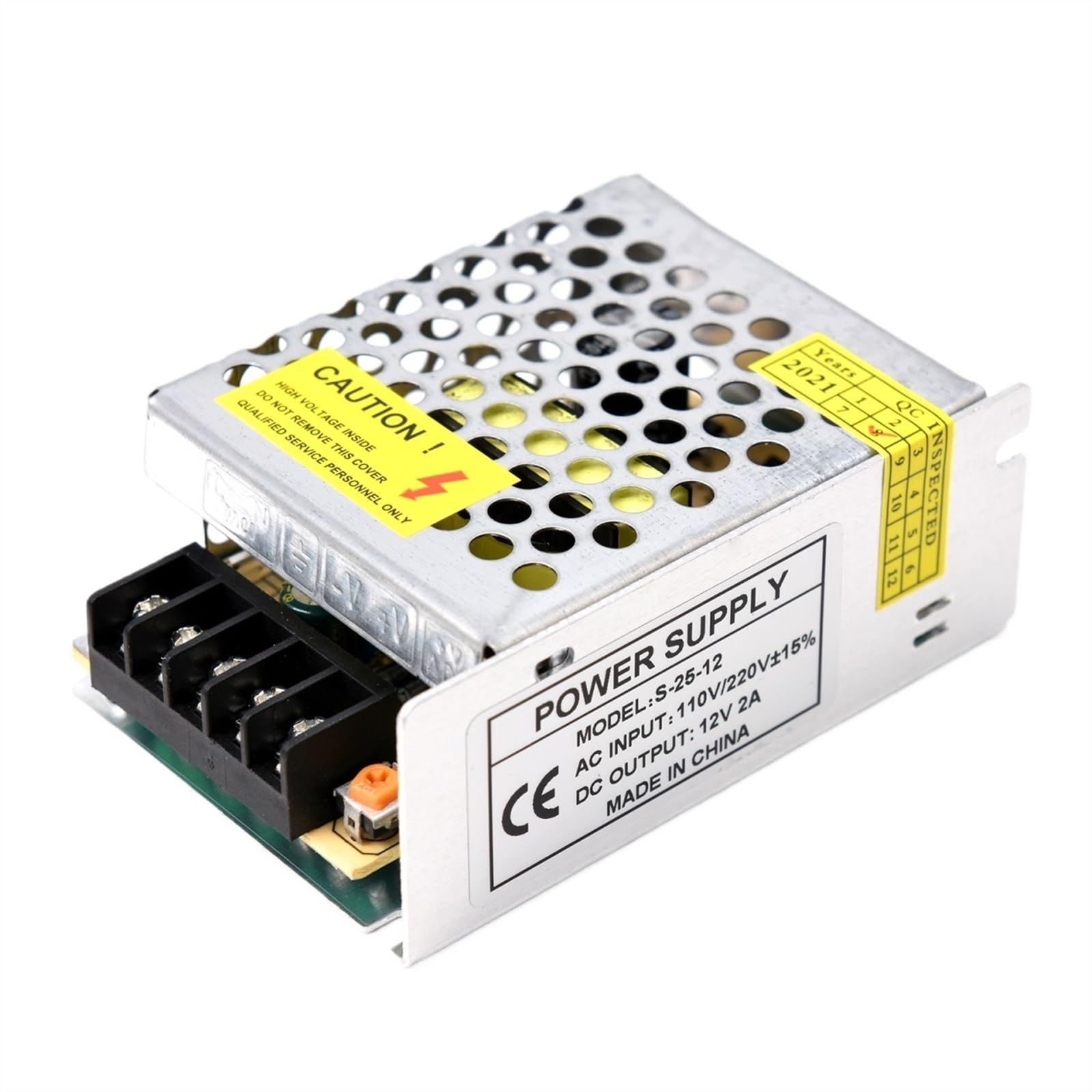 Adattatore driver LED alimentatore stabilizzato CC trasformatore di illuminazione 5V 12V 25W for alimentatore CC a strisce LED(12V25W)