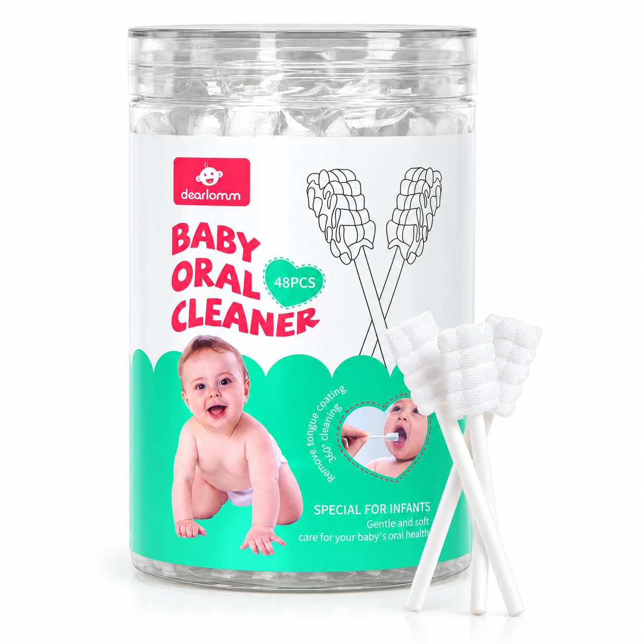 Baby Tongue Cleaner - Gentle Oral Care -1