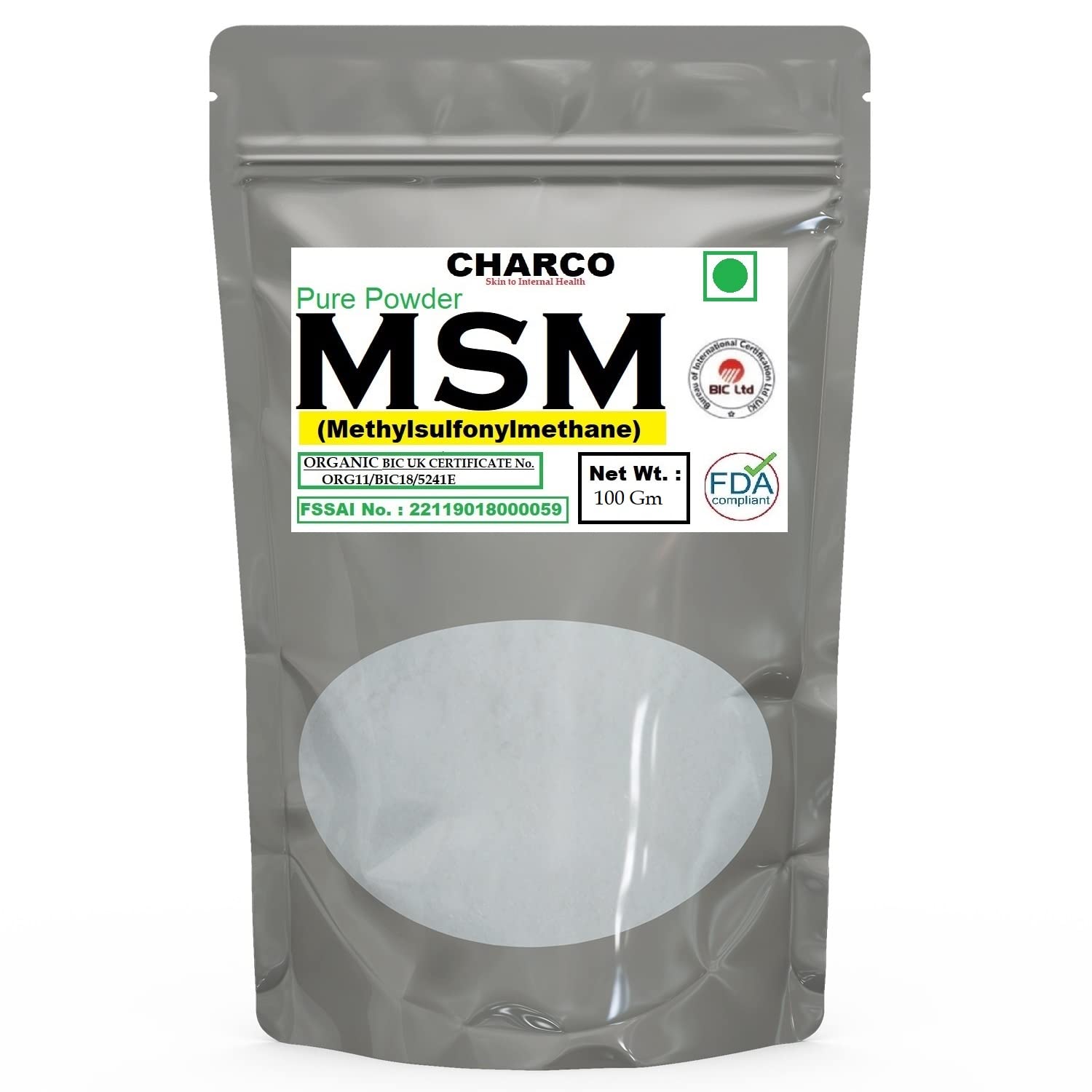 Buy CHARCO Skin To Internal Health® MSM (Methylsulfonylmethane