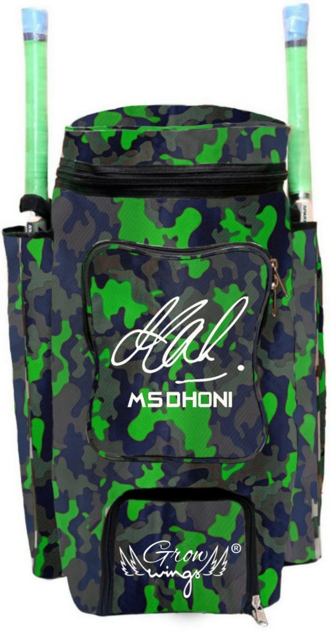 Grow wings Cricket KIT Duffel Stylish Look (Green)-picture-32