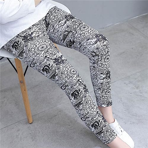 Pants Summer New Black Sailing Line Print Children's Fashion Casual Mid Rise Cropped Pants2