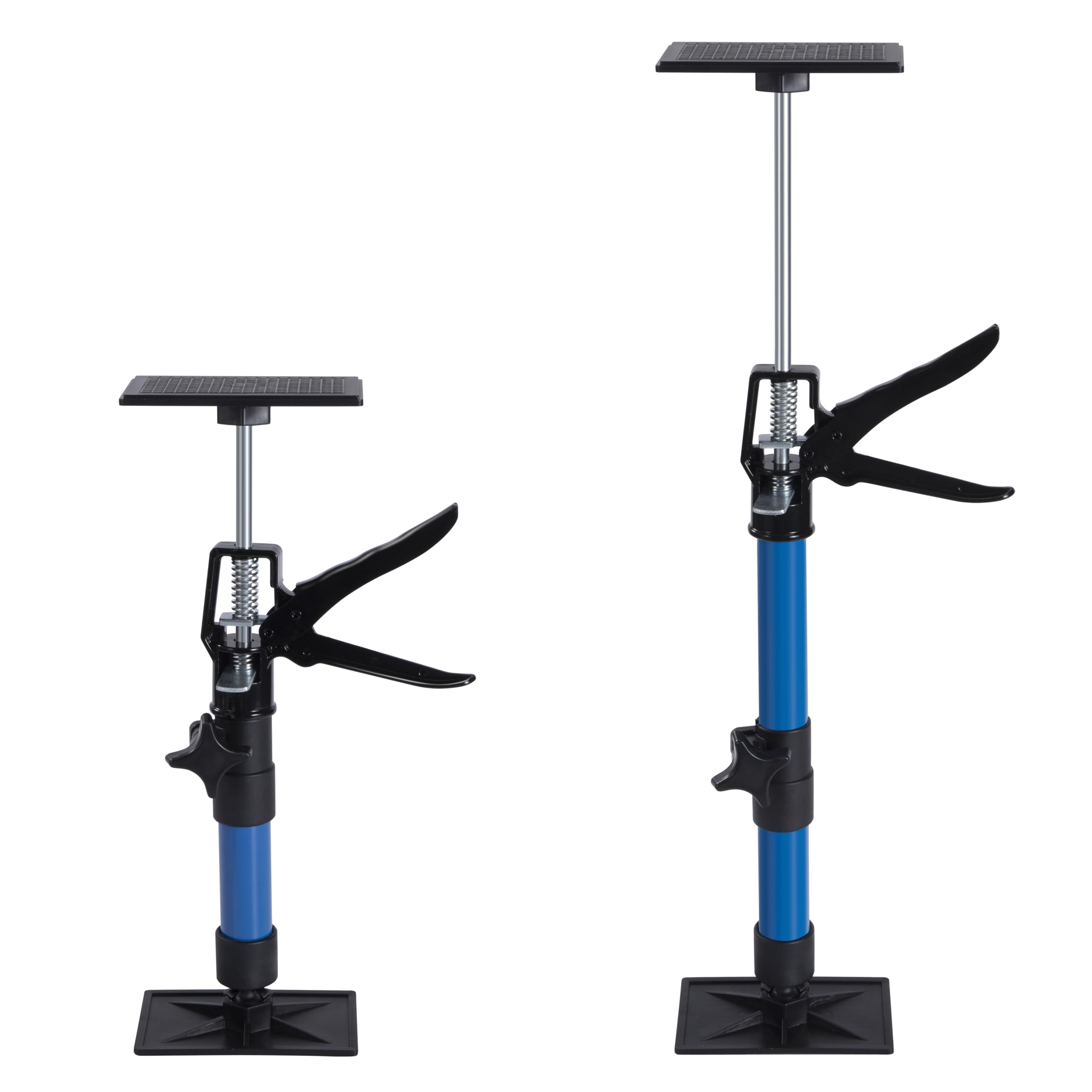 Telescópicas de Soporte Antideslizante Sistema de Soporte Ajustable de Tercera Mano para la Instalación de Armarios de Baño y Paneles de Yeso Paquete de 2