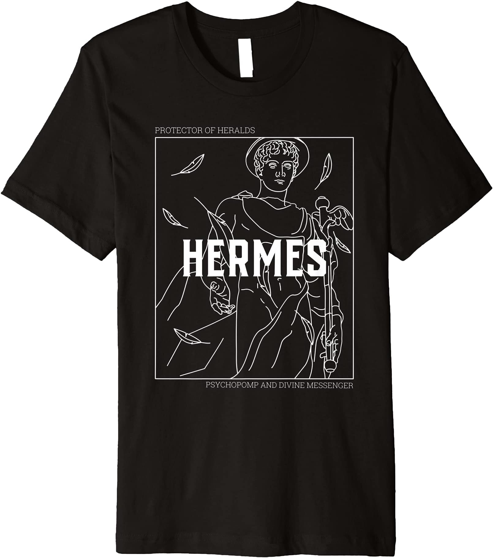 Greek Mythology Apparel Gods And Goddess ClothingGreek Mythology Hermes Messenger of the gods Premium T-Shirt