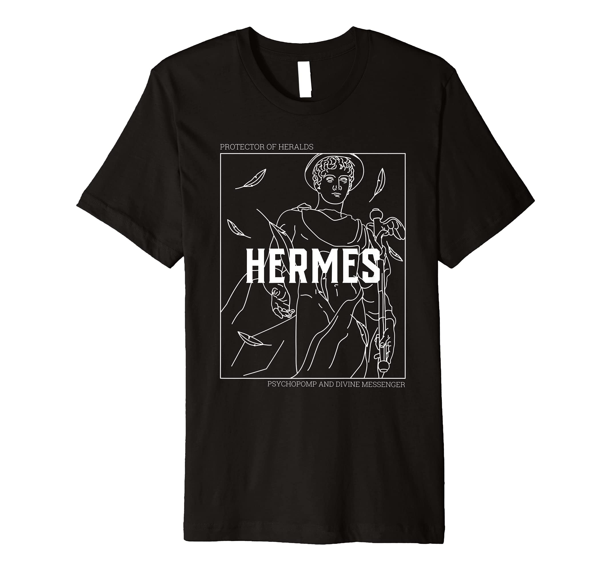 Greek Mythology Apparel Gods And Goddess ClothingGreek Mythology Hermes Messenger of the gods Premium T-Shirt
