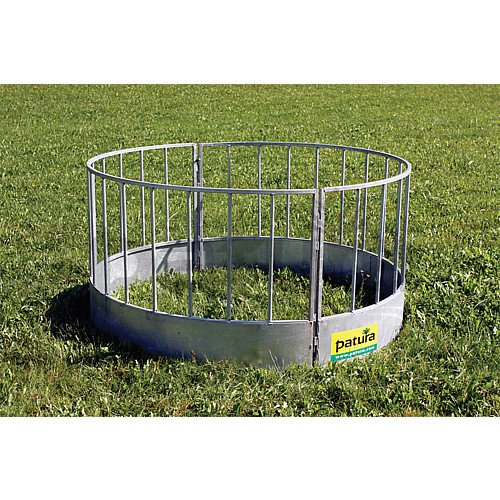 Preisvergleich Produktbild Rundraufe für Schafe, 28 Plätze verzinkt, 2-teilig - 373520 (Rundraufe)