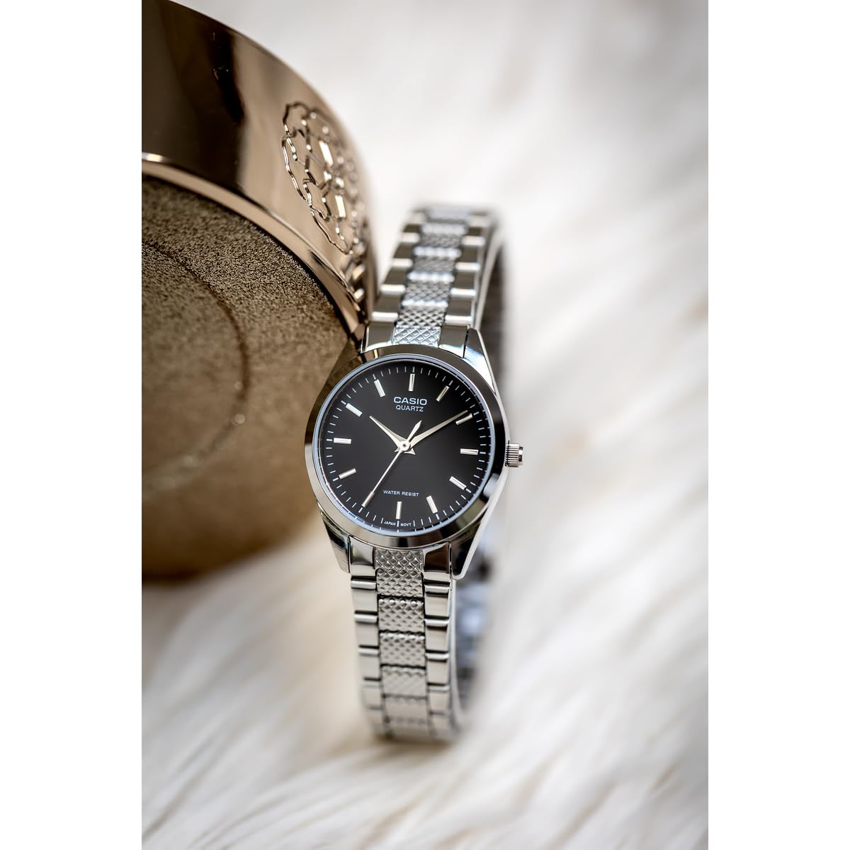 Casio Orologio con Movimento al Quarzo Giapponese Woman Ltp-1274D-1A 29 mm