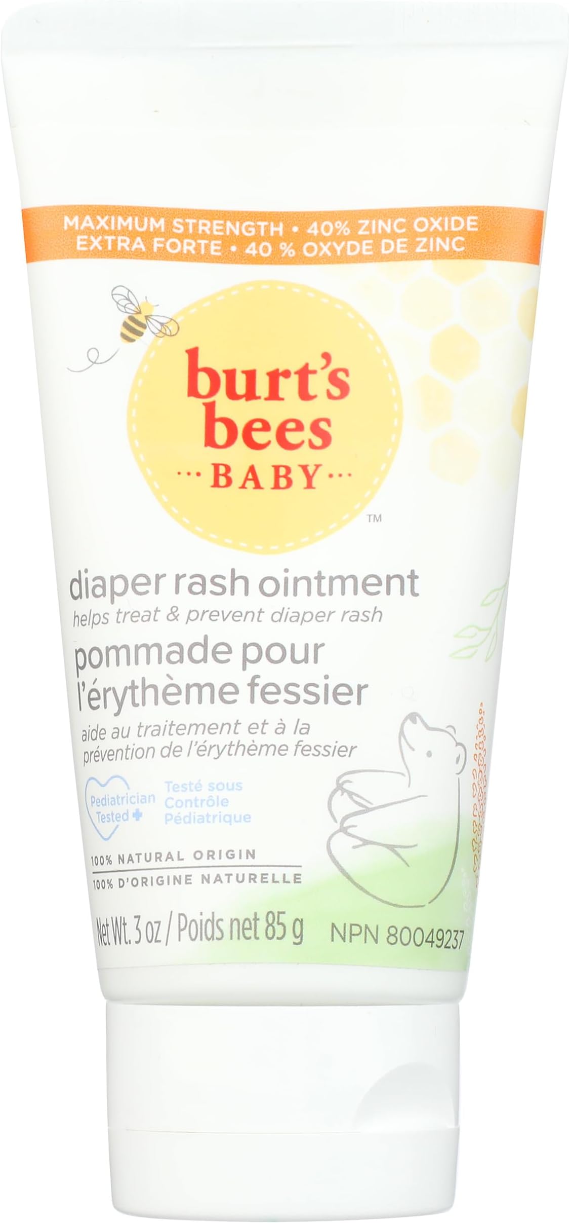 Burt's Bees Baby Diaper Rash Ointment 3 oz