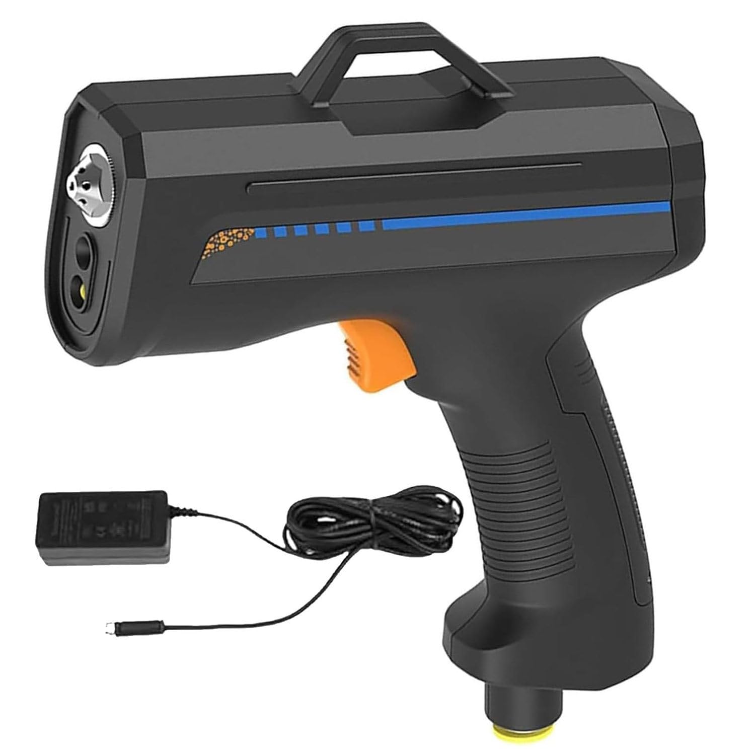 Jonizator antystatyczny, eliminator ładunków elektrostatycznych, pistolet jonizujący, antystatyczny jonizator powietrza z lampką detekcji kurzu, funkcja alarmu nieprawidłowości EconomyType