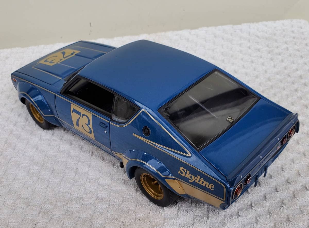 京商/Nissan日産 Slylineスカイライン ケンメリ 1/18 ジャンク