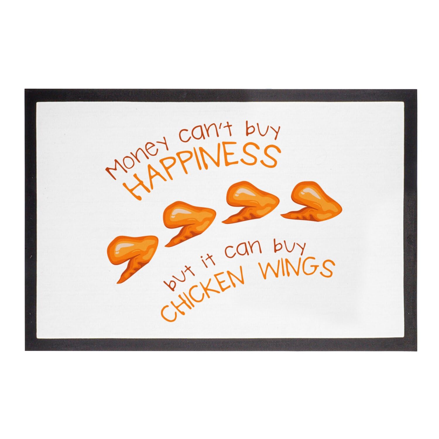 Tapis de porte Chicken Wings : l'atout design pour un accueil soigné