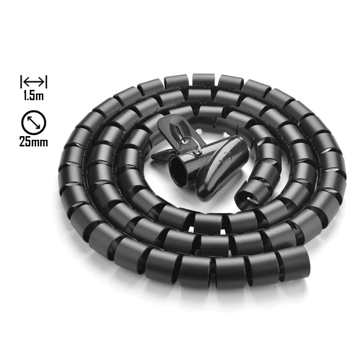 Ugreen Kablo Koruyucu ve Düzenleyici Spiral, 1.5 Metre