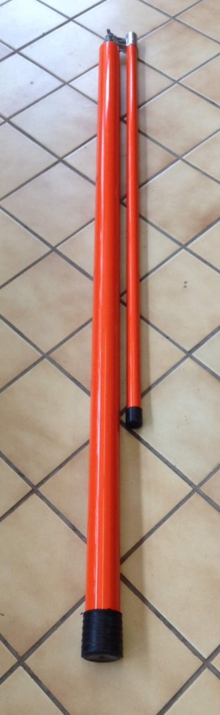 Truckers Telescoping Measuring Height Stick with Laser Engraved Numbers and Carrying Bag (27 Foot)