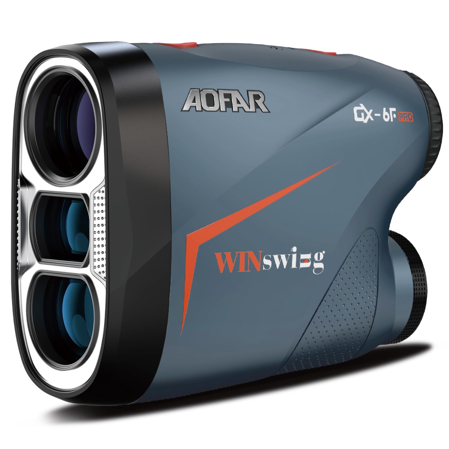 AOFAR GX-6F PRO Golf Rangefinder with Slope and Angle Switch, Flag Lock with Pulse Vibration and Continuous Scan, Tournament Designed, 600 Yards Rangefinder for Distance Measuring