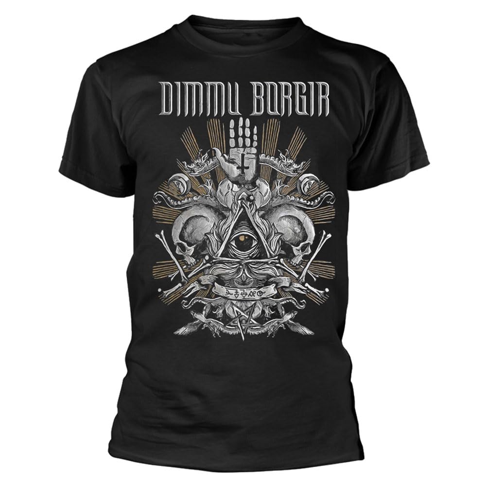 Plastichead Dimmu Borgir Life is The Trial T Shirt L Black