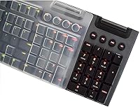 Vista 3 de Logitech G815 G915 - Funda para teclado mecánico inalámbrico para juegos, Logitech G815 G915, transparente