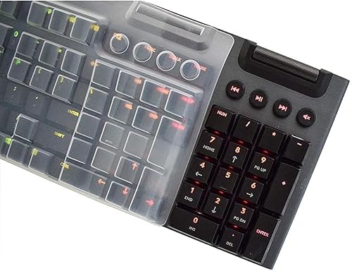 Miniatura 3 de Logitech G815 G915 - Funda para teclado mecánico inalámbrico para juegos, Logitech G815 G915, transparente