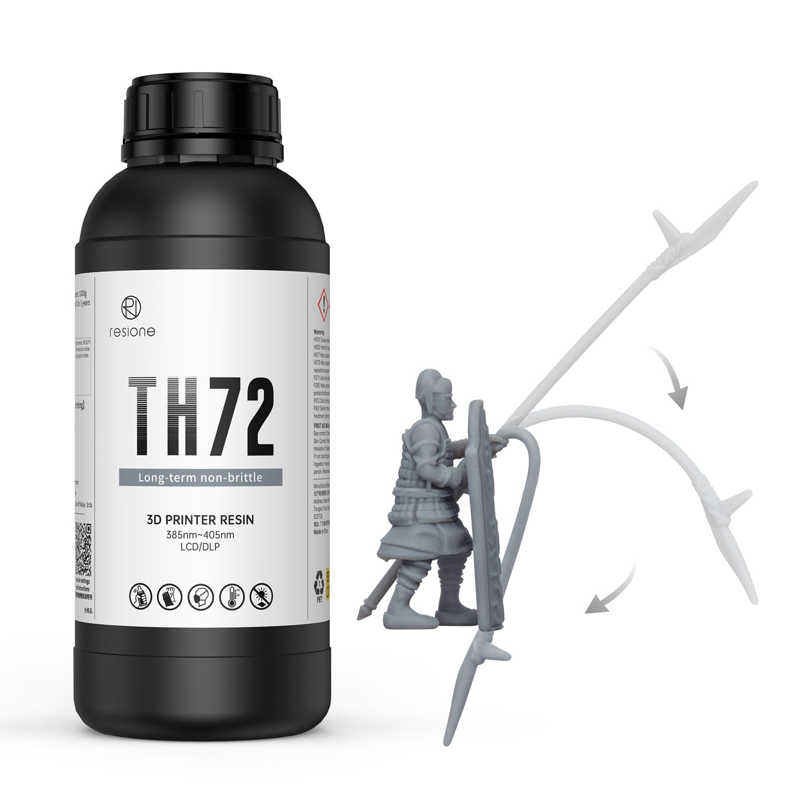 Amazon.co.jp: RESIONE 3Dプリンターレジン ABS タフ TH72 長期強靭性