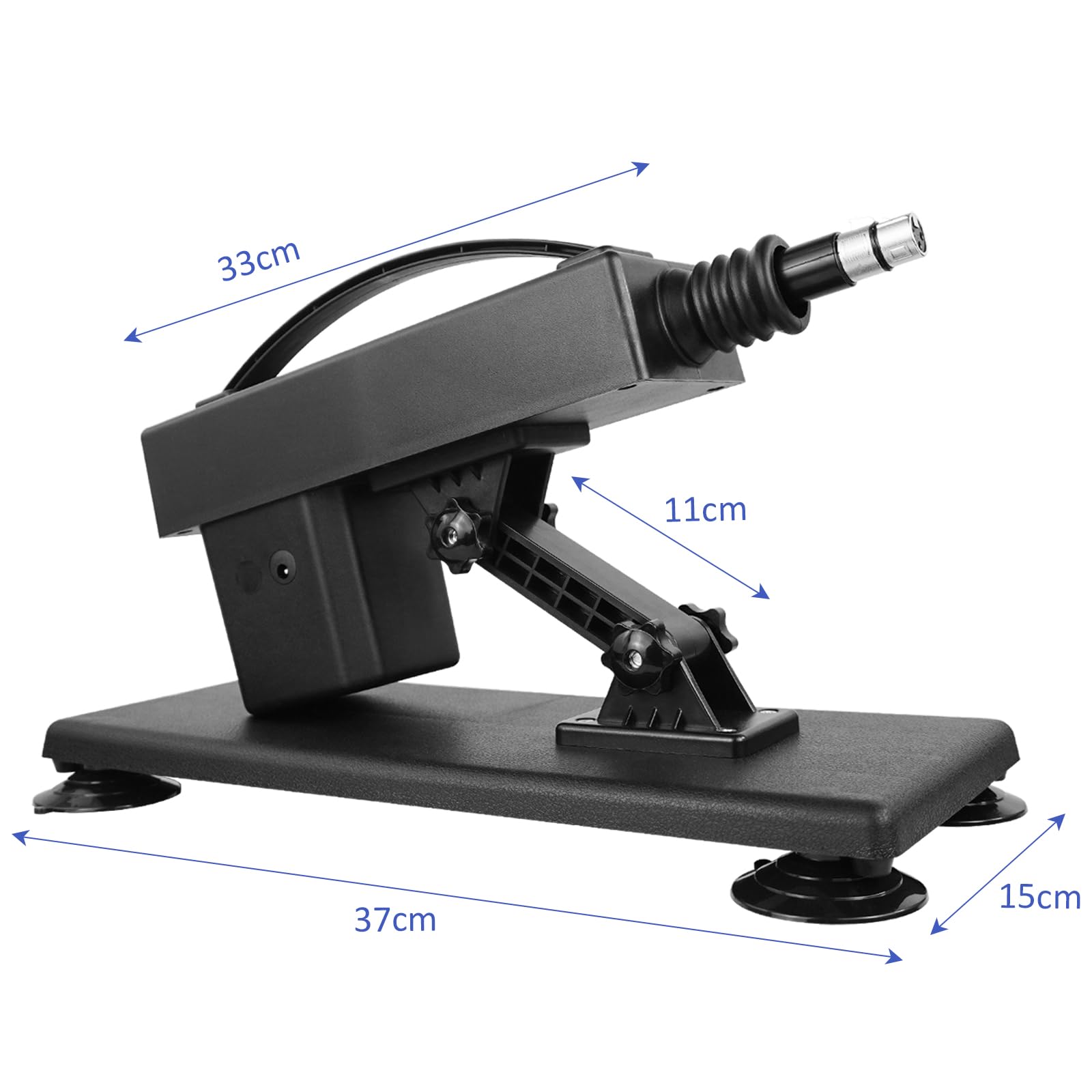 Sexmaschine Fuck Machine Fickle Maschinen & geräte Sexspielzeug für Paare Extrem Sex Masturbations Anal Dildo und Saugnapf-Adapter 6*Dildo Fickmaschine für Frauen Männer (Matte-black)