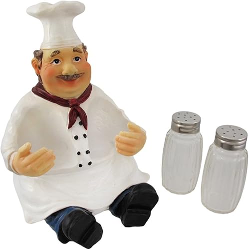 Miniatura 4 de Bon Apetit` Juego de sal y pimienta para chef