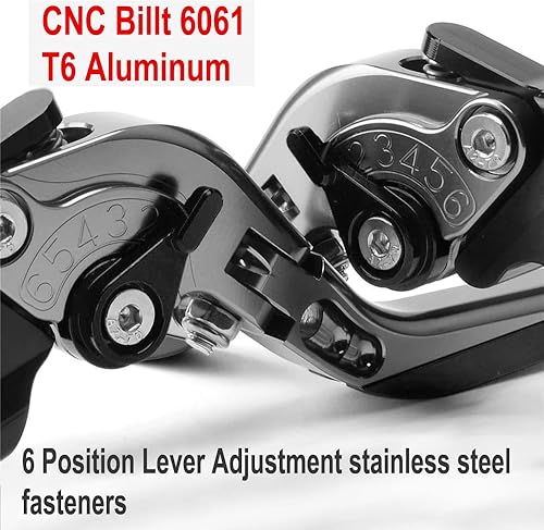 Miniatura 7 de Para G310R g31 r G 310 R G310GS g310 gs 2017-2023 empuñaduras de manillar de motocicleta plegables extensibles ajustables palanca de embrague de