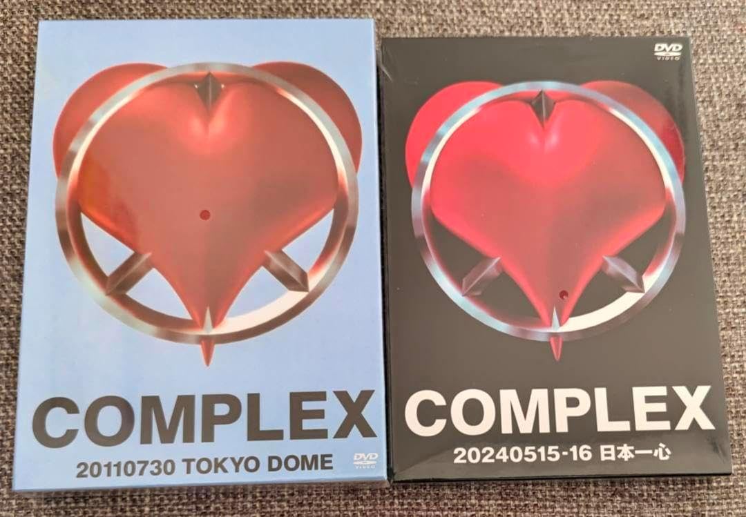 COMPLEX20240515-16 日本一心 DVD COMPLEX 20110730&20240515-16 日本一心 DVD COMPLEX、「COMPLEX