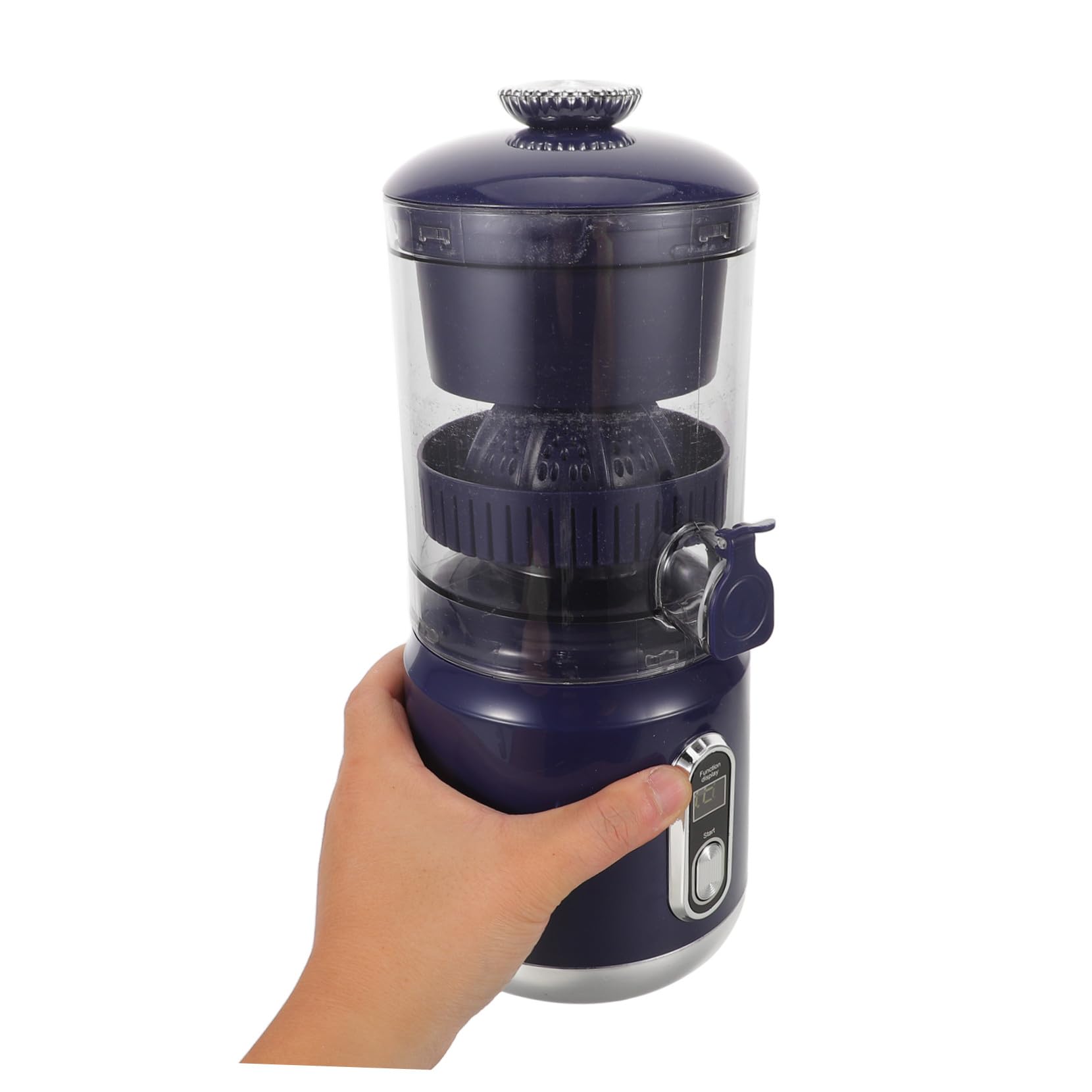 Zerodeko Exprimidor Portátil de Cítricos Exprimidor de Naranjas Eléctrico con Separador de Jugo Extractor de Jugo para Limón y Naranja para Viajes y Casa