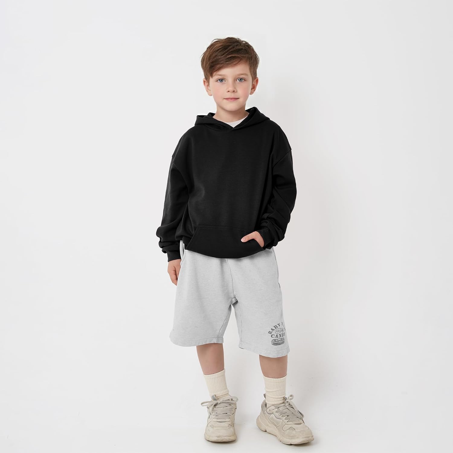 Ohoo Youth Hoodie Sweatshirt Soft Lightweight Kids Pullover Hoodies for Boys Girls - Image 2