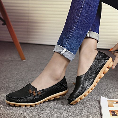 Image of VenusCelia Women's Comfort Walking Cute Flat Loafer