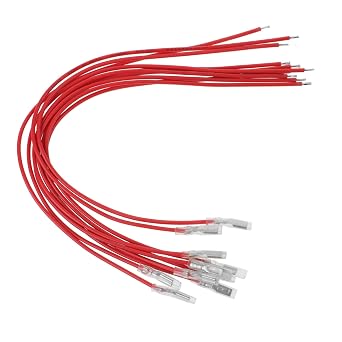 10pcs Reliable Stable Wire Connectors Easy to Install Spade Connectors for Automotive Wiring