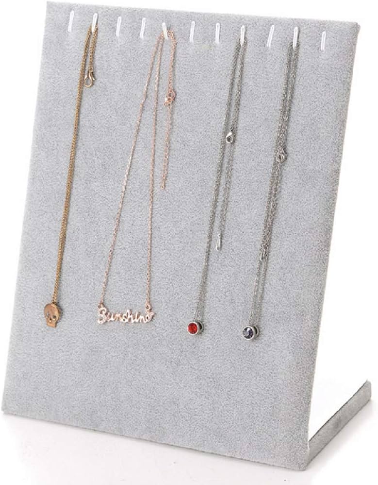 Amazon|OKUSU-JP ネックレススタンド L型 アクセサリースタンド 11本 Amazon|OKUSU-JP ネックレススタンド L型 アクセサリースタンド 11本