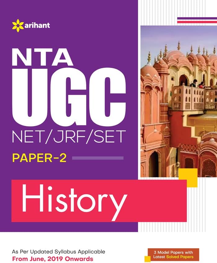 Arihant NTA UGC NET paper 1 book 2024/JRF/SET Paper 2 History