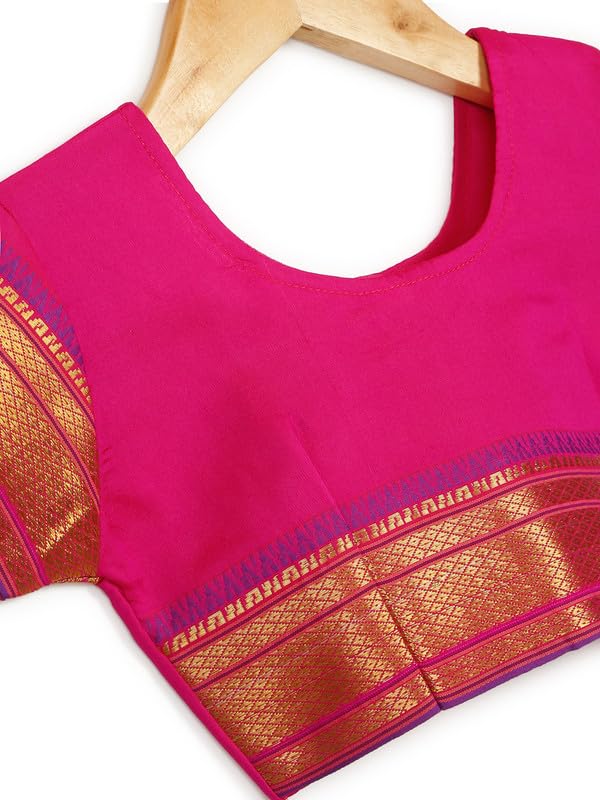 Image of LITTLE GINNIE Ready To Wear Ethnic Saree for Girls - Multicolor Ages 2-8 Years