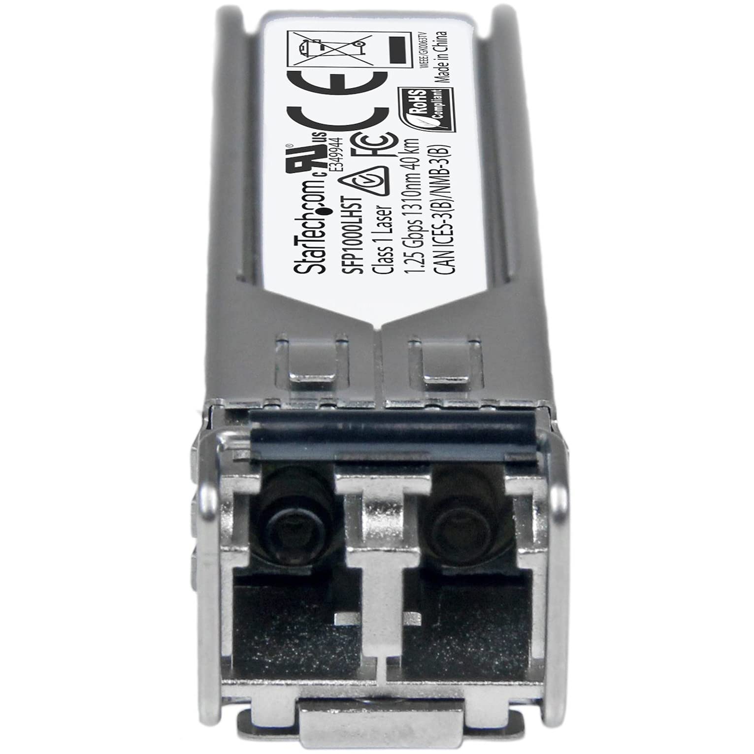 Startech.Com Startech.Com Modulo Ricetrasmettitore Sfp In Fibra Gigabit con Forme Msa, 1000Base-Lh, Sm Lc, 40 km, Sfp Monomodale